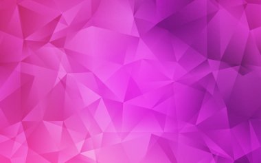 Açık Pembe vektör mozaik şablonu.