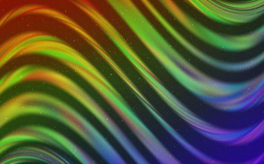 Çok renkli vektör doku ile Samanyolu yıldız ışık.