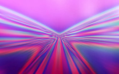 Kavisli çizgilerle Açık Pembe vektör düzeni.