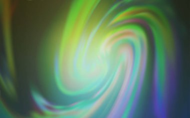 Açık Mavi ve Yeşil vektör parlak şablonu bulanıklaştırdı.