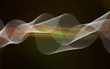 Koyu Yeşil, Sarı vektör bulanık ve renkli desen. Degrade ile renkli soyut illüstrasyon. Marka kitabınız için yeni stil tasarımı.