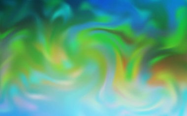 Açık mavi, yeşil vektör renkli bulanık arkaplan.