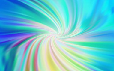 Açık mavi, sarı vektör soyut bulanık düzen. Gradyan ile modern soyut çizim. İşiniz için yepyeni bir tasarım..