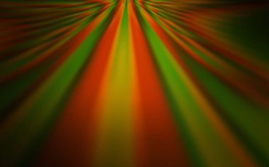 Koyu Turuncu vektör soyut parlaklığı bulanıklaştırdı.