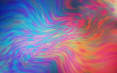 Açık Mavi, Kırmızı vektör soyut parlak şablon. Degrade ile halftone tarzıyaratıcı illüstrasyon. Web siteniz için bulanık tasarım.