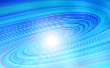 Gece gökyüzü desenle ışık mavi vektör yıldız.