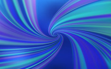 Bükülmüş çizgiler ile açık mavi vektör dokusu.