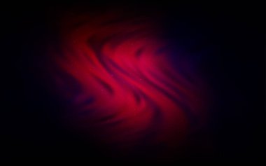 Koyu Pembe, uzay yıldızları ile kırmızı vektör şablonu.