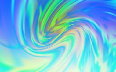 Açık Mavi, Yeşil vektör soyut bulanık görünüm.