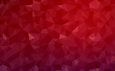 Koyu Kırmızı vektör parlayan üçgen zemin.