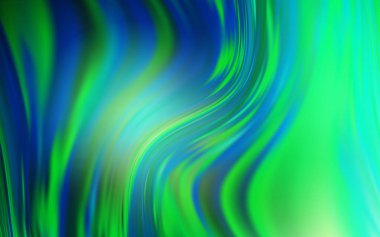 Açık yeşil vektör bulanık desen. Gradyan tasarımlı, soyut, ışıltılı çizimler. Tasarımının yeni yolu.