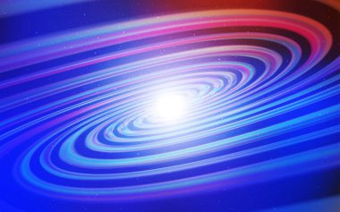 Açık Mavi, uzay yıldızları ile kırmızı vektör şablonu. Big Dipper yıldız ile modern soyut illüstrasyon. İşletme reklamınız için akıllı tasarım.