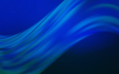 Gökada yıldız ışık mavi vektör arka plan.