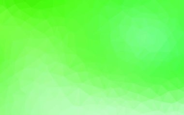 Açık Yeşil Vektör soyut mozaik arkaplan.