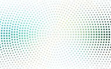 Açık Mavi, benekli yeşil vektör arkaplanı.