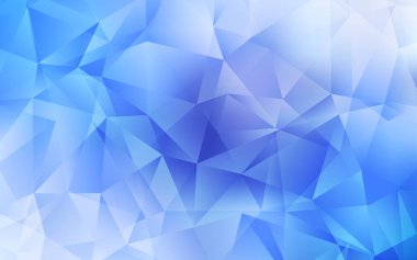 Açık BLUE vektörü soyut mozaik arkaplan.