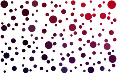 Daireli koyu mavi, kırmızı vektör şablonu.