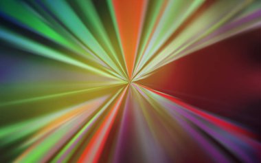 Açık Yeşil, Kırmızı vektör soyut parlak doku. Degrade tasarımı ile Glitter soyut illüstrasyon. İş tasarımınız için yeni stil.