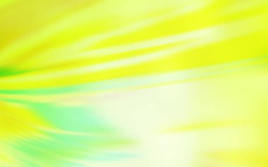 Açık yeşil, sarı vektör parlak deseni bulanıklaştırdı. Gradyan tasarımlı, soyut, ışıltılı çizimler. İş tasarımınız için yeni biçim.