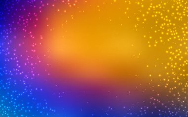 Açık Mavi, Samanyolu yıldızile kırmızı vektör doku.