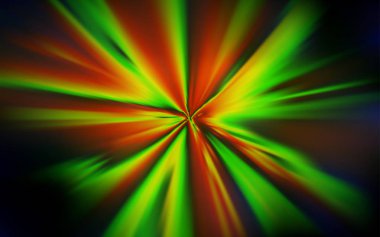 Koyu Yeşil, Sarı vektör modern zarif düzeni. Degrade ile renkli soyut illüstrasyon. Marka kitabınız için yeni stil tasarımı.