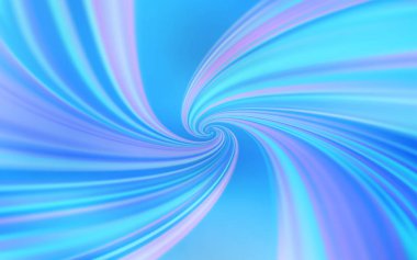 Eğri çizgileri olan hafif BLUE vektör arkaplanı.