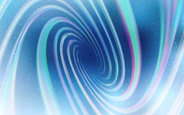 Mavi vektör doku ile Samanyolu yıldız ışık.