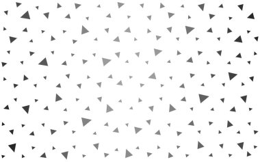 Açık Gri vektör çokgen soyut fon.