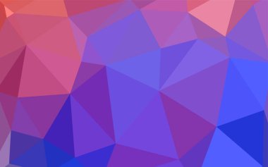 Hafif mavi vektör degrade üçgenler şablonu. Renkli resimde gradyan ile poligonal tarzı. Web siteniz için yeni bir doku.