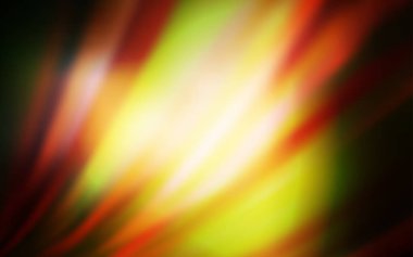 Koyu Turuncu vektör parlaklığı soyut arkaplanı bulanıklaştırdı.