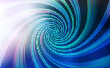 Gece gökyüzü desenle ışık mavi vektör yıldız.