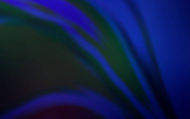 Koyu mavi vektör parlak soyut arkaplan.