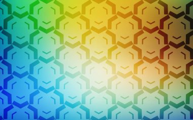 Açık Mavi, Wry çizgileri ile yeşil vektör düzeni.