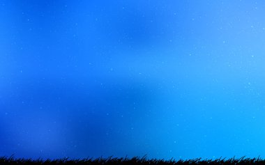 Astronomik yıldızlar ile açık mavi vektör arka plan.