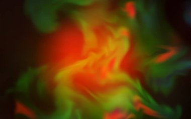 Koyu Turuncu vektör soyut parlaklığı bulanıklaştırdı.