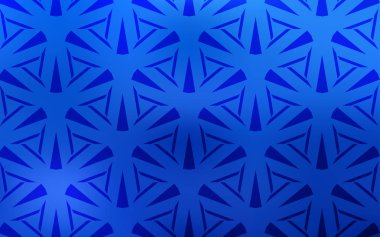 Çokgen biçimli hafif BLUE vektör arkaplanı.