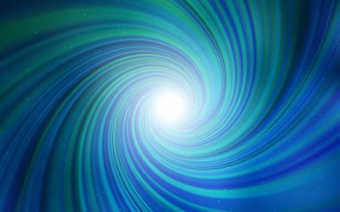 Gece gökyüzü desenle ışık mavi vektör yıldız.