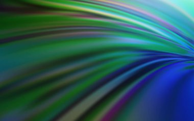 Koyu Mavi, Yeşil vektör soyut bulanık düzen. Degradeli modern soyut illüstrasyon. Tasarımınızın yeni yolu.