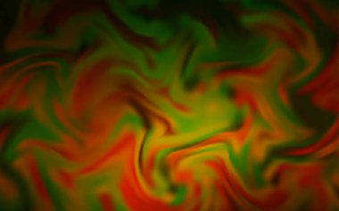 Koyu Yeşil, Sarı vektör soyut parlak şablon. Degrade ile renkli soyut illüstrasyon. İşletmeniz için tamamen yeni tasarım.