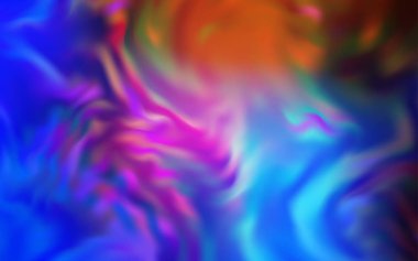 Açık mavi, kırmızı vektör soyut bulanık arkaplan. Soyut ve gradyan renkte renkli çizimler. Çalışmalarınız için akıllı tasarım.