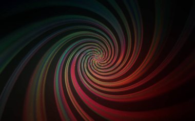 Koyu Mavi, Astronomik yıldızlarla kırmızı vektör arka plan. Renkli kozmik yıldız ile Glitter soyut illüstrasyon. Reklamınız, afişiniz, afişiniz için en iyi tasarım.