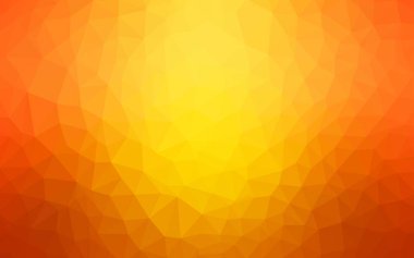 Açık turuncu vektör soyut Mozaik Desen.