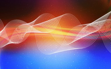 Işık çok renkli vektör modern şık arka plan.