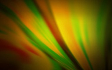 Koyu yeşil, sarı vektör soyut bulanık düzen. Soyut renkli gradyan çizimi. İşiniz için yepyeni bir tasarım..