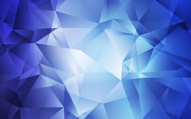 Hafif BLUE vektörü düşük poli dokusu.