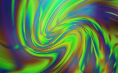 Açık Yeşil vektör soyut düzeni. Bulanıklık tarzında tamamen yeni renkli bir illüstrasyon. İşletmeniz için tamamen yeni tasarım.