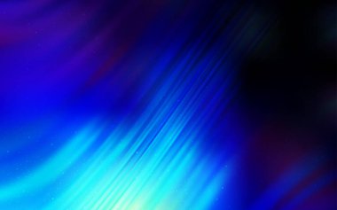 Astronomik yıldızlı koyu mavi vektör arkaplan. Büyük Ayı yıldızlı modern soyut illüstrasyon. Fütürist reklamlar ve kitapçıklar için şablon.