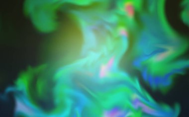 Açık Mavi, Yeşil vektör parlak dokuyu bulanıklaştırdı.