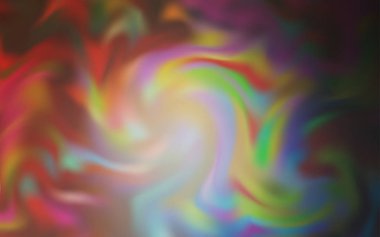 Açık Mavi, Sarı vektör parlak desen bulanık. Degrade ile halftone tarzıyaratıcı illüstrasyon. İşletmeniz için yeni tasarım.