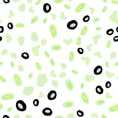 Açık Mavi, Kabarcıklar ile Yeşil vektör sorunsuz arka plan.